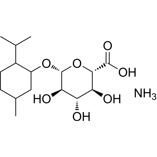 Mentholglucuronic acid ammonium 104874-25-1